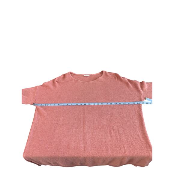 J. Jill Pure Jill Sweater Pink Cable Knit Soft Cozy Scoop Neck‎ Casual Large - Picture 11 of 12